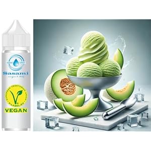Honingmeloen ijs ijs aroma concentraat – veganistisch – Sasami – 10 ml