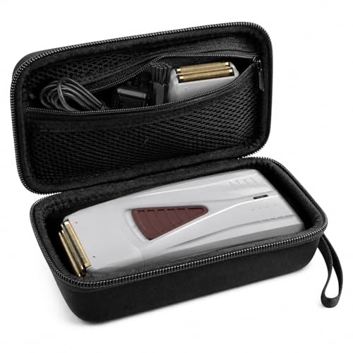PAIYULE Case for Andis Profoil Lithium Plus Titanium Foil Shaver TS-1 17235/ TS-2 17255 Profoil, Travel Bag Fits for 17285/17280/17215 More Type Replacement with Foil Assembly Inner Cutters(Box Only)