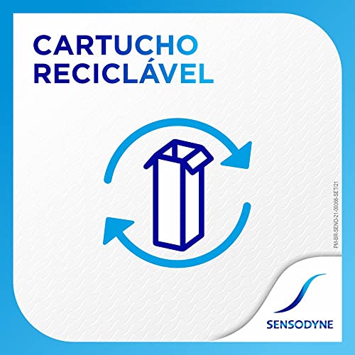 Sensodyne Creme Dental Original com Flúor, Proteção Diária Contra a Sensibilidade, Dentes Fortes e G