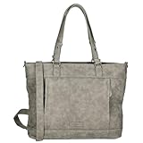 ENRICO BENETTI Shopper PU laptop 15 pollici Ruby Middengrijs taglia unica da donna
