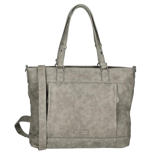 ENRICO BENETTI Shopper PU laptop 15 pollici Ruby Middengrijs taglia unica da donna