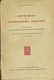 Antologia della letteratura italiana. Volume prim