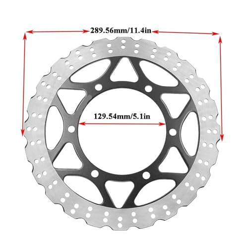 Disque de frein avant pour Ninja 250R EX250J 2008-2012 rotor de rechange performant - 3