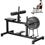 Cofiyard Calf Raise Machine, Seated Calf Workout Machine with Band Pegs, Leg Training Home Gym Equipment
