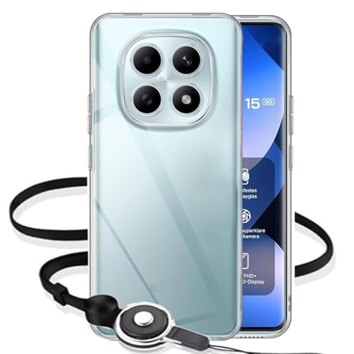 �K�p Redmi note 15 / Xiaomi Poco M8 5g �ʗp �P�[�X �N���A �y �X�g���b�v �O�{�t���z �V���I�~ �|�RM8 �J�o�[ ���h�~ �m�[�g15 �����P�[�X Redminote15 �X�}�z�P�[�X ���� �yGoKIGIoD�z �\�t�g