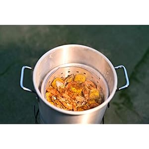 Barton propane 30 qt turkey flyer fish fryer boiler steamer set 37000 btu burner ideal for outdoor cooking seafood boiler roaster crawfish boiling gas stove  urban country home decor