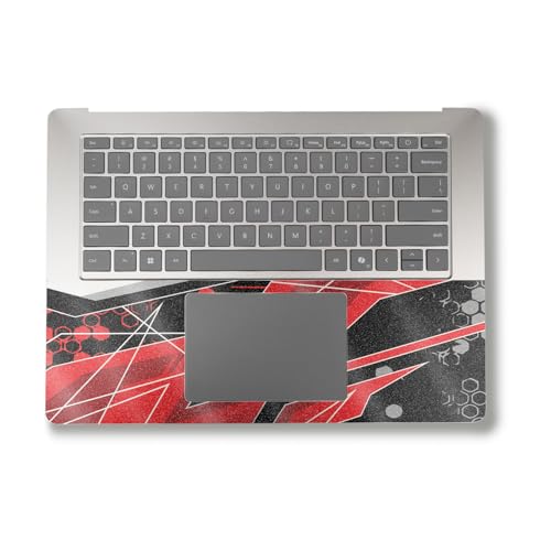 Image of Glossy Glitter Laptop Skin Compatible with Alienware M18 R2 (2024) - Racing Chaos - Premium 3M Vinyl Protective Wrap Decal Cover - Easy to Apply | Crafted in The USA by MightySkins