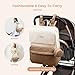 LOVEVOOK Diaper Bag Backpack, Baby Travel Bags for Boys & Girl, Toddler Waterproof Diaper Bag w/Changing Pad (Beige khaki, 17.3''-Large)