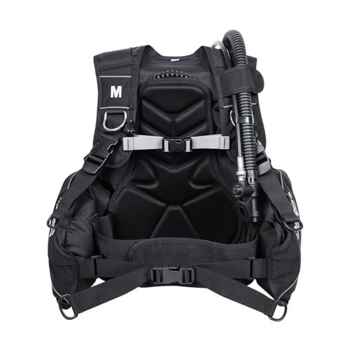 DIDEEP Scuba Diving Jacket BCD Deep Diving Buoyancy Compensators Adjustable Vest（Medium