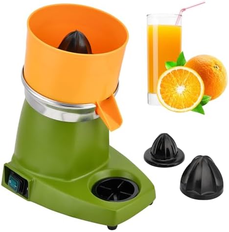 220v 250W Electric Lemon Juicer Squeezer, 1400 RPM, 3 Squeeze Propellers, for Cafes, Restaurants, Milk Tea Shops & Hotels High Efficiency Citrus Extractor