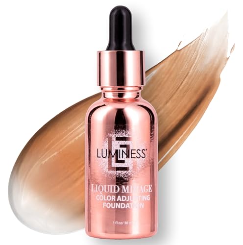 LUMINESS Liquid Mirage Color Changing Foundation for Mature Skin,...