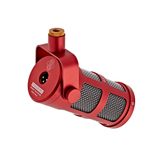 Sontronics PODCAST PRO Red dynamic microphone for podcast, broadcast, streaming & video conference - Image 6