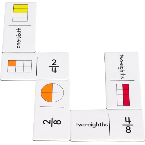 Dominos de fraction visuels pour maîtriser les proportions au primaire