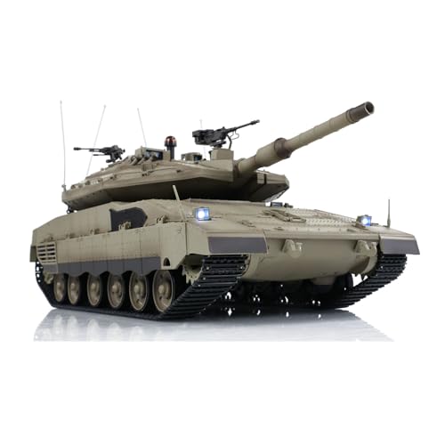 TOUCAN RC HOBBY 1/16 RC Heng Long Battle Tank IDF Merkava IV 3958 Remote Control Military Tanks...