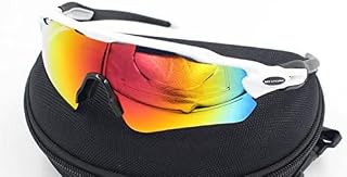 UBERSWEET® Polarized Cycling Glasses Bike Outdoor Sports Bicycle Sunglasses Goggles 5 Groups of Lenses Eyewear Myopia Frame Price In India