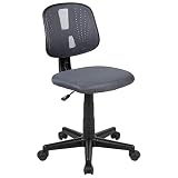 Flash Furniture Mid-Back Mesh Task Chair with Pivot Back