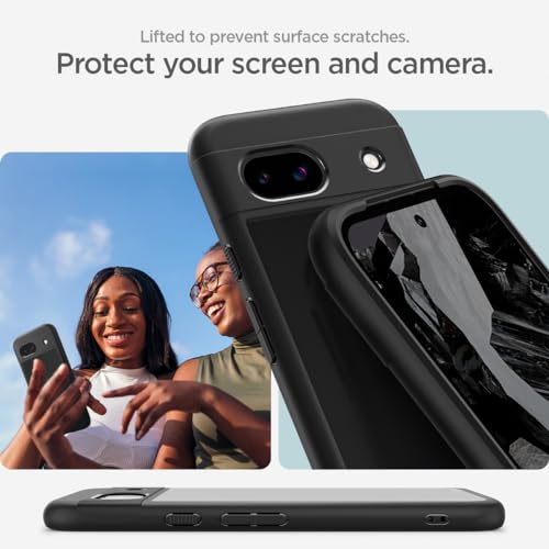 Image of Spigen for Pixel 8a Case, Ultra Hybrid[Anti-Yellowing] [No Magnet Ring] - Matte Black