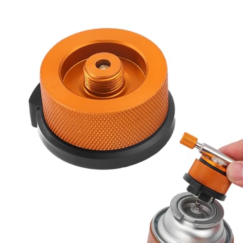 flaschenadapter, Campingkocher Anschluss, kartuschen Adapter, Camp flaschenadapter, BBQ Barbecue Stechkartuschen Adapter Für Campingkocher Brenner Herd-Anschluss