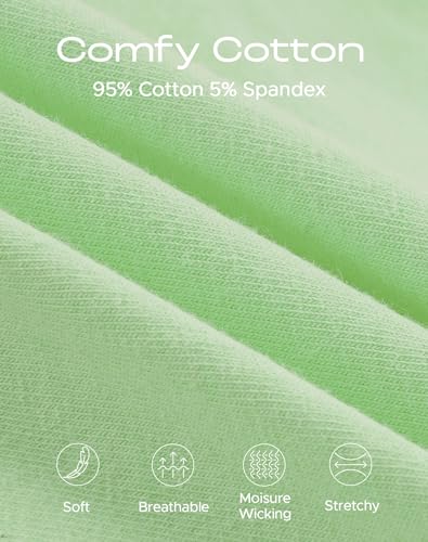 Image of INNERSY Womens Underwear Cotton Hipster Panties Regular & Plus Size 6-Pack