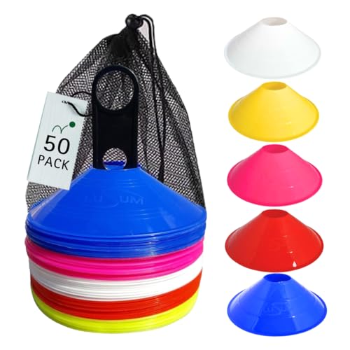 Coupelles de sport pour le balisage : fini le désordre avec le support et sac