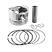 Motorcycle Bore Size STD ~+100 72mm~73mm Piston & Piston Ring Kit For SUZUKI GN250 1985-2001 DR250 GZ250 Marauder TU250 (Color : Assembly Kit 72)