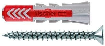 Fischer DUO Power 8S śruby z tworzywa sztucznego [pudełko 50 sztuk]