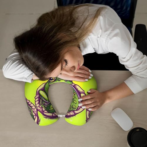 Almohada de viaje de espuma viscoelástica U-shaped miniatura 6