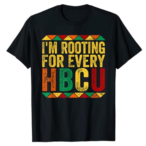 T-shirt imprimé HBCU pour éviter la décoloration et rester élégante en été