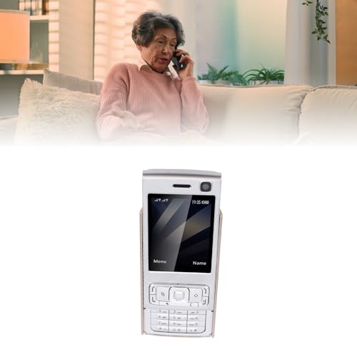 Yanmis Odblokowany Telefon Wysuwany z Ekranem o Przekątnej 2,0 Cala, Zestawem Głośnomówiącym o Dużej Głośności i Dużymi Przyciskami Zapewniającymi łatwą obsługę (GOLD)