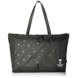 [シフレ] 折りたたみトートバッグ キャリーオンバッグ PEANUTS スヌーピー レディース PN28.スターカーキ