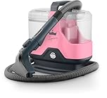 SWAN SC18411QOC TV’s Queen of Clean Spot Cleaner with Auto-Stopping Function, Flexible Hose, and Interchangeable Heads, 600W, Pink