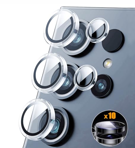 Protection objectif Galaxy S25 Ultra anti-rayures et coque appareil photo transparent
