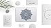 Laptop Stickers Decal - Removable Vinyl Mandala Black Decal Skin for Apple MacBook Air Pro 13 15 inch Mac - Decorative Sticker - Artsybb