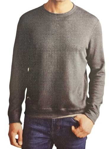 Copper & Oak Supply Co. Men Sweater (Black, XXL)