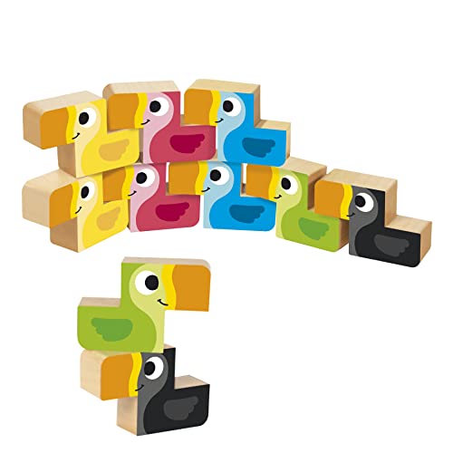 Goula - Toucans Lernspiel zum Stapeln für Kinder ab 2 Jahren