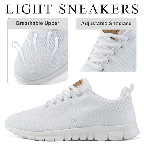 Alicegana Womens Sneakers Tennis Shoes Lightweight Non Slip Casual Walking Running3