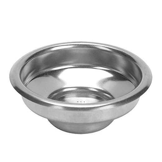Coffee Filter Basket, 58mm, Vcf128 Terminal Removal Tool Kit Double Layers Single/Double Doses Filter Basket Semi-Automatic Coffee Machine Bottomless Handle Filter(01)