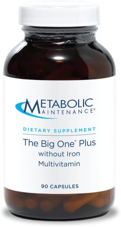 The Big One Plus w/o Iron (w/Vit. D 2000 IU) 100c by Metabolic Mainten