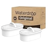 [Original] Waterdrop WD-PF-01A Plus Replacement Filters for All Waterdrop Jug Filtration System, Last Up to 3 Months 757 Liters, NSF Certified (Pack of 2)