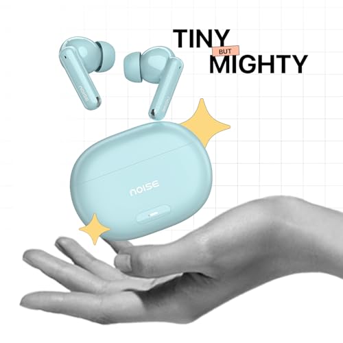 Image of Noise Buds Nuvo in-Ear Truly Wireless Earbuds with 40H of Playtime, Quad mic ENC, Dual Device Pairing, 12mm Driver, BT v5.3 (Ice Blue)