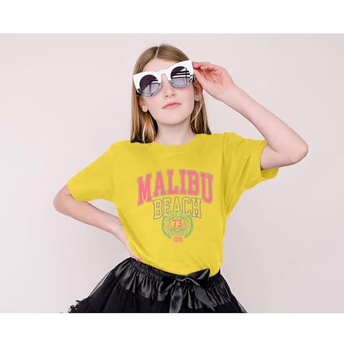 Image of Sulayesh Cute Letter Graphic Tees for Girls Preppy Aesthetic Shirts Oversized Trendy T Shirts Loose Casual Summer Tops