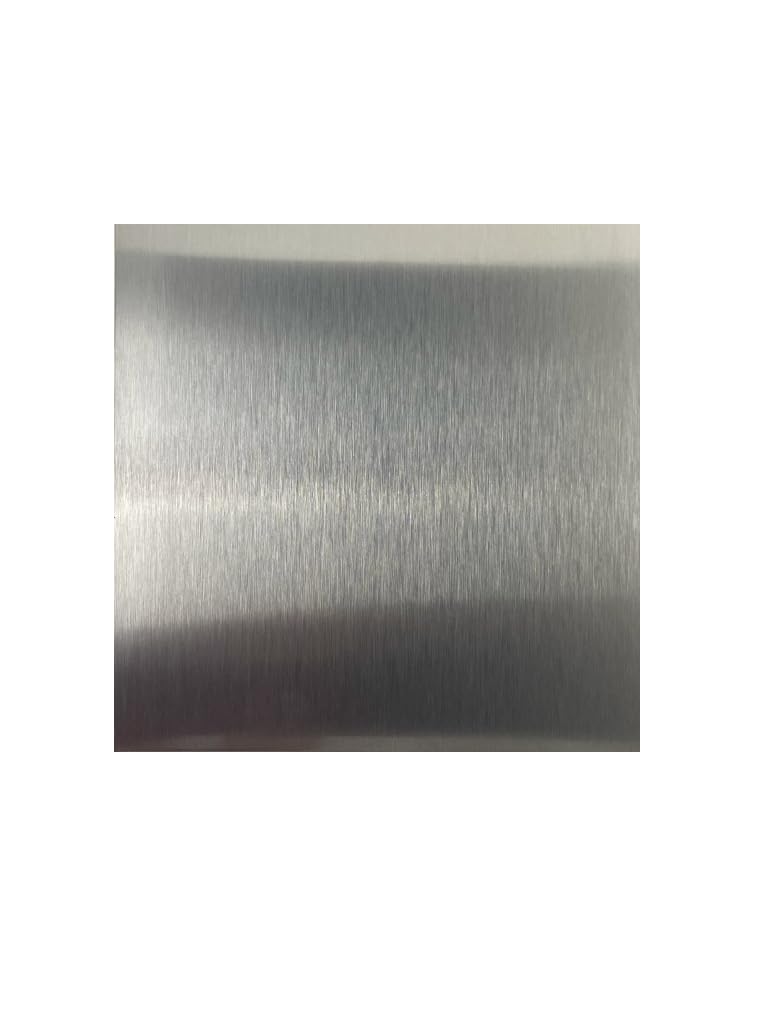 Crédence Composite Aspect INOX Brossé - 11 Tailles - Hauteur 50 cm x (Largeur 60 cm)