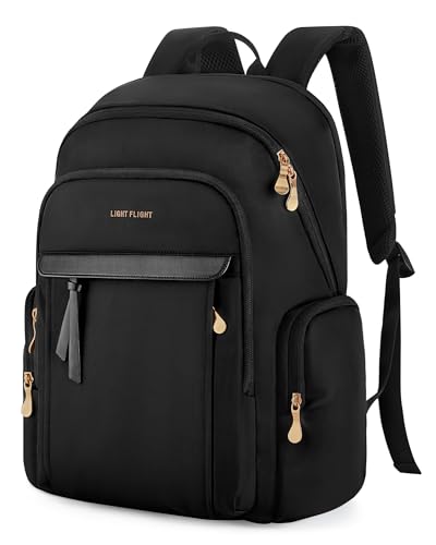 LIGHT FLIGHT Laptop Backpack for Women, 15.6 Inch Work Bag