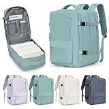 Large Travel Carry on Laptop Backpack for Women Men, Expandable Flight Approved Backpack, Waterproof