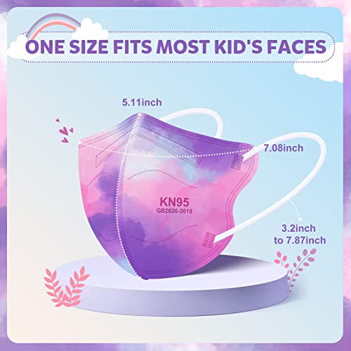 ctc connexions Kids KN95 Face Masks 30 Pack 5 Ply Disposable Breathable