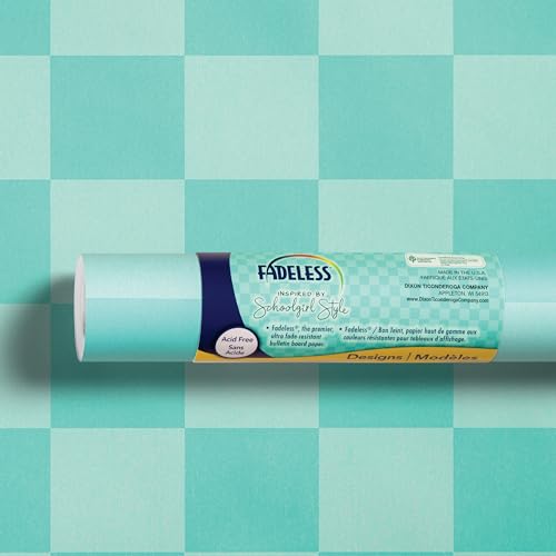 Fadeless Schoolgirl Style Bulletin Board Paper, Pool Party, 47.25" x 50', 1 Roll