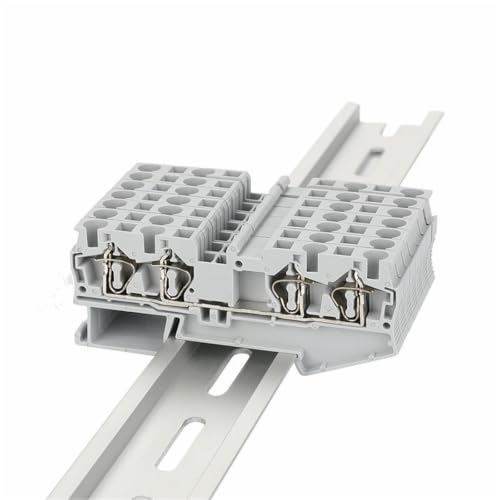 Terminales de carril Din ST4-QU para fijar cables sin tornillos de forma rápida 7