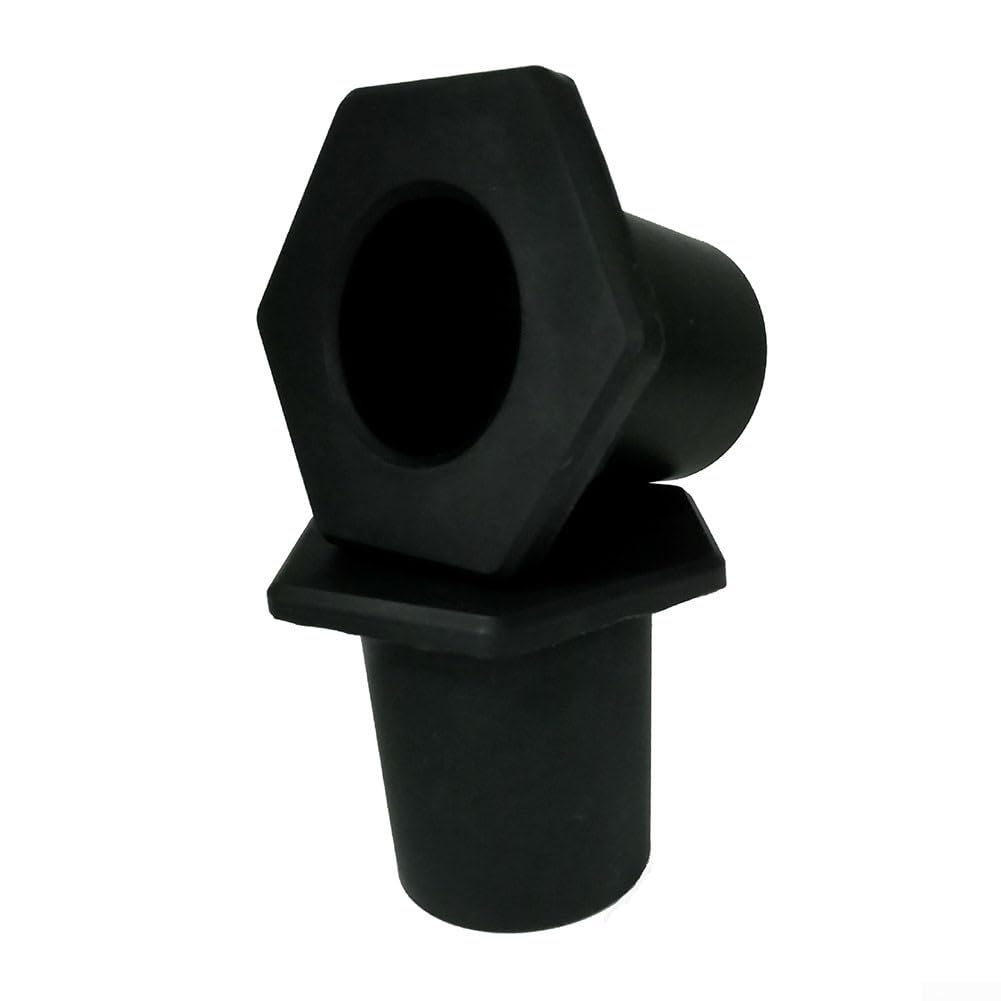 SPORTARC Patio Table Umbrella Hole Circle Multi purpose Umbrella Hole Rings for Outdoor Patio Furniture, Reliable Stability(Black)