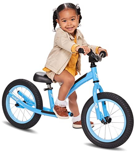 Mobo Explorer X Padded Balance Bike. Kids No-Pedal Bicycle, 14” Wheels, Red #TOP1