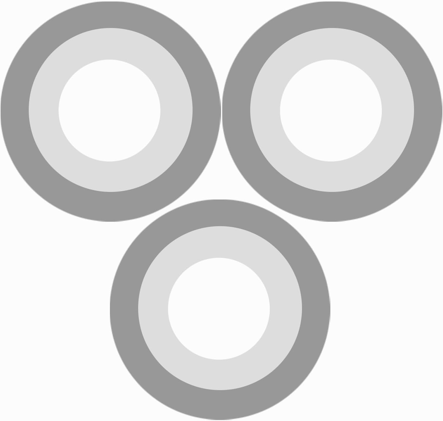 Wood Turning Chisels Carbide Cutter 8.9mm(1/3 inch) Round, Woodturning Tungsten Carbide Inserts Replacement for DIY Woodworking Lathe, Carbide Turning Tool, Mid Size Easy Hollower(Cutter Ci5), 3Pcs